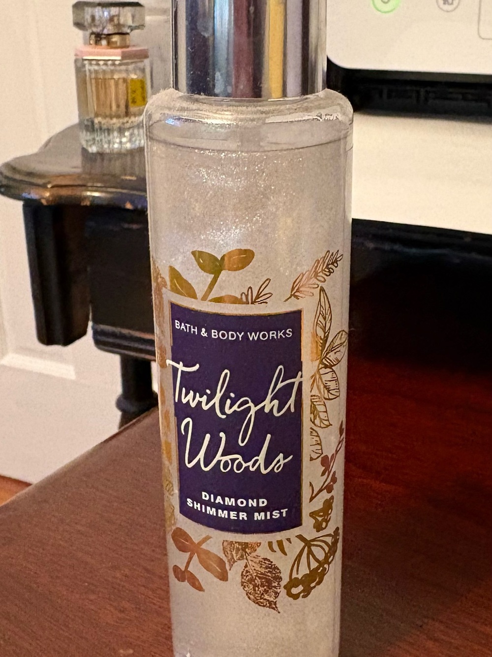 Bath & Body Works Twilight Woods Diamond Shimmer Mist - Silver & Purple